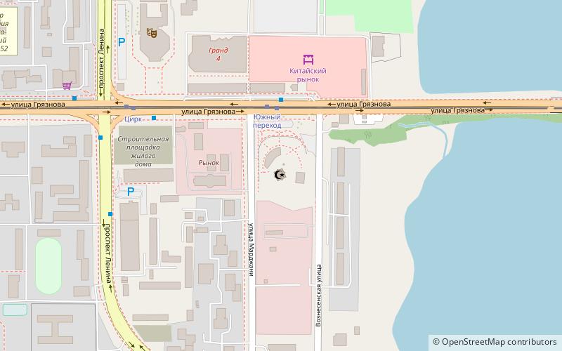 Sobornaa mecet location map