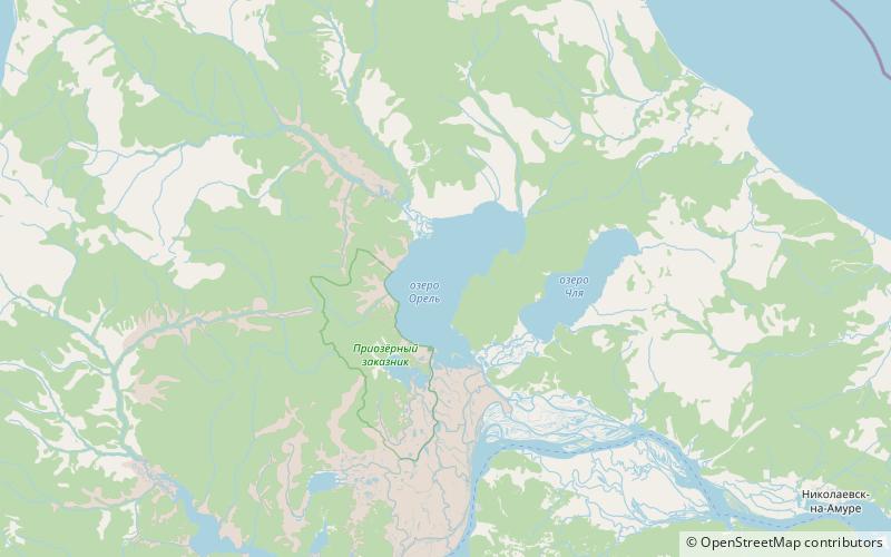 Lake Orel location map