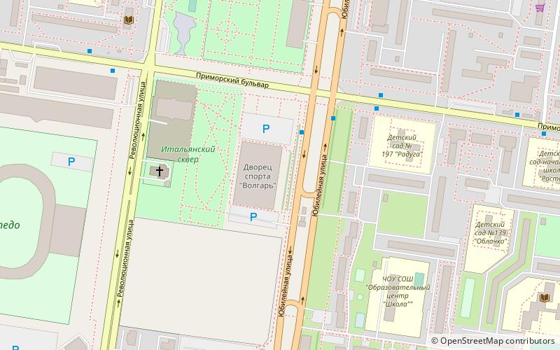 Palais des sports Volgar location map
