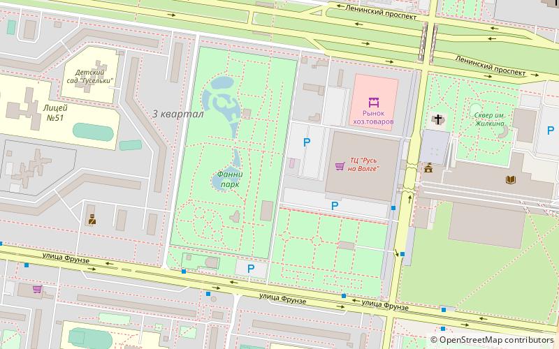 Funland Park location map