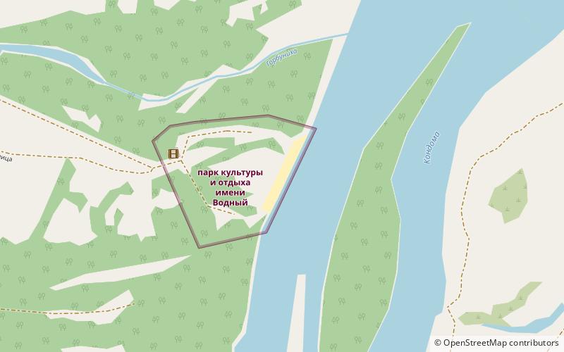 vodnaa novokuznetsk location map