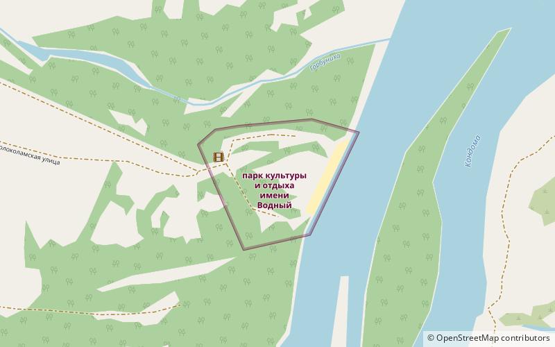 park kultury i otdyha imeni vodnyj novokuznetsk location map