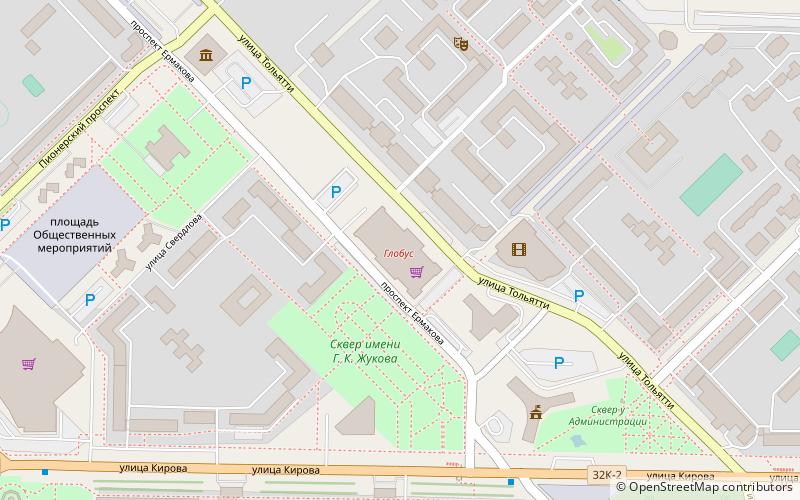 globus novokuznetsk location map