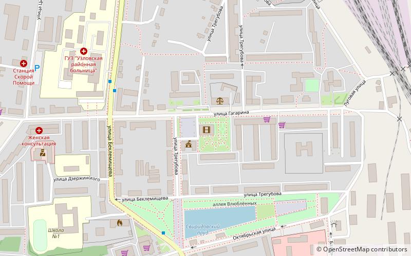 molodeznyj teatr uzlovaya location map