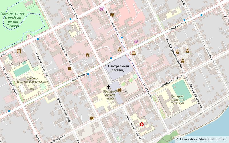 Vladimir Lenin location map
