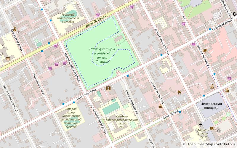 Nikolaj Dmitrievic Tomin location map