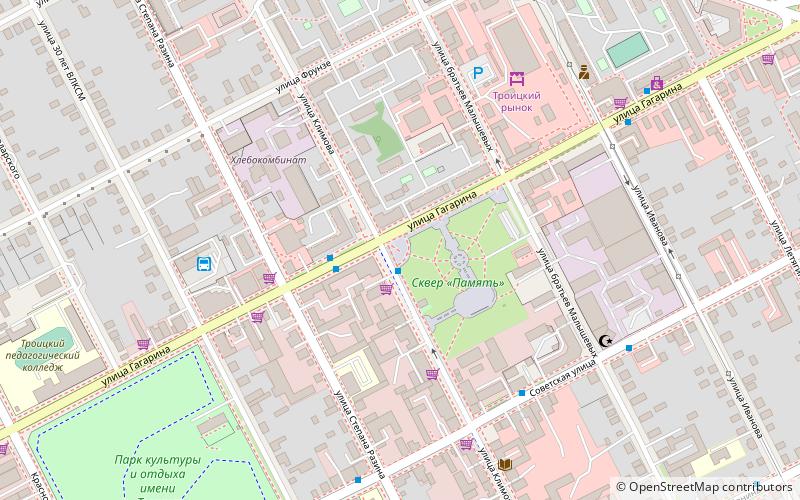 Pavlov Sergej Dmitrievic location map