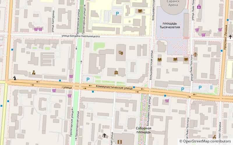 Muzeum Sztuk Pięknych Republiki Mordwińskiej im. S.D. Erzii location map