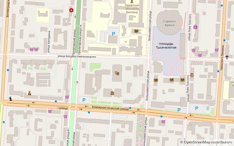 Opera and Ballet Theatre of Saransk location map