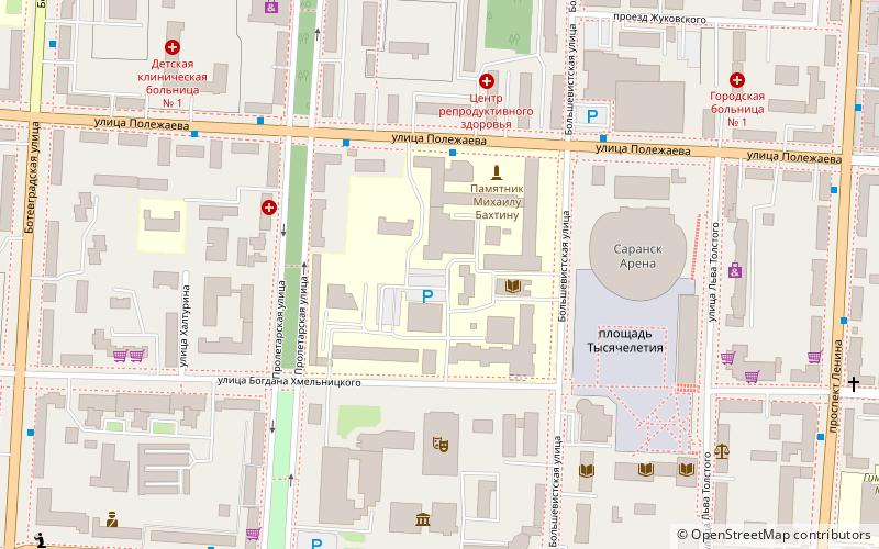 Mordovian State University location map