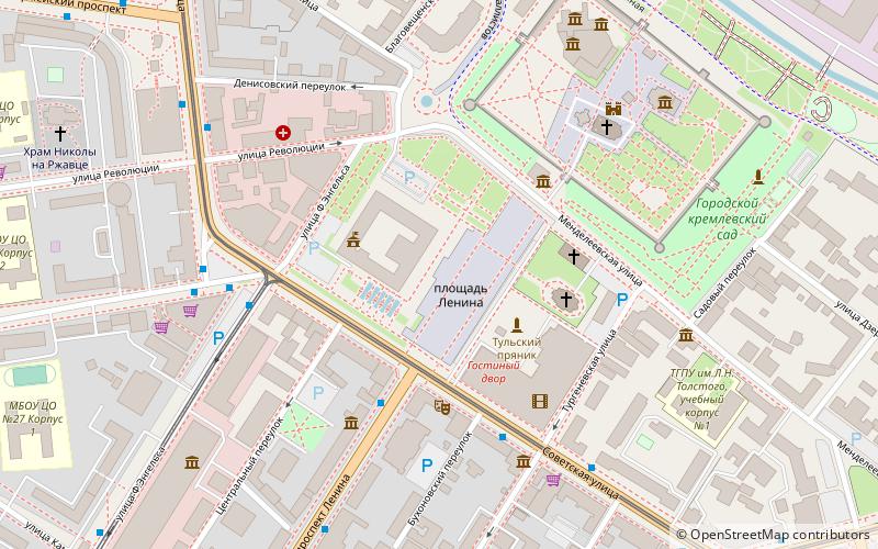 Lenin Square location map