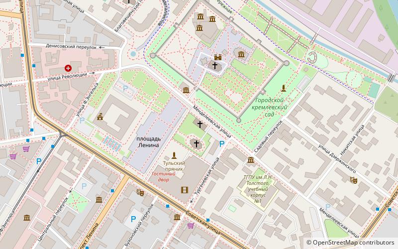 Preobrazenskij hram location map