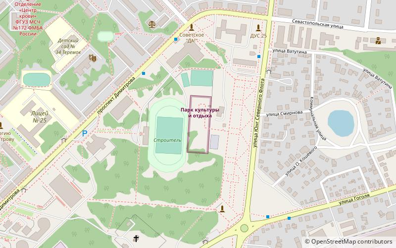 recreation park dimitrovgrad location map