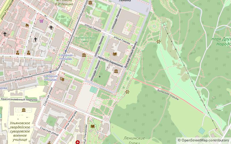 Ulanovskij oblastnoj hudozestvennyj muzej location map