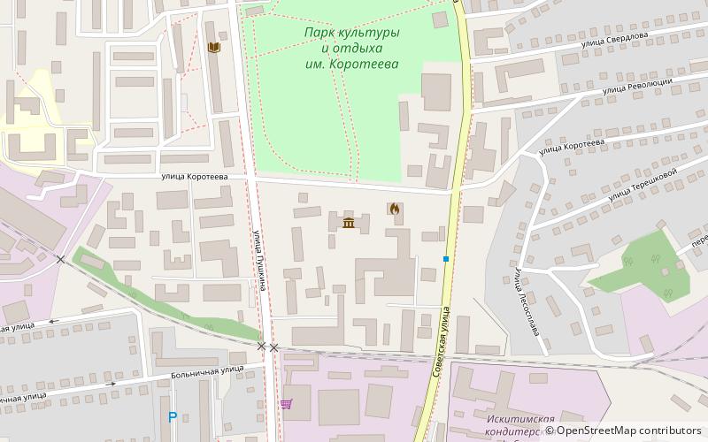 Iskitimskij gorodskoj istoriko-hudozestvennyj muzej location map