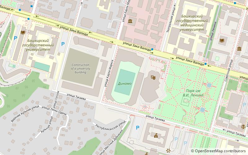Dynamo-Stadion location map