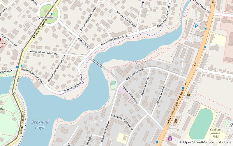 Leningrader Rajon location map