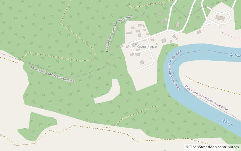 Gnjosdowo location map