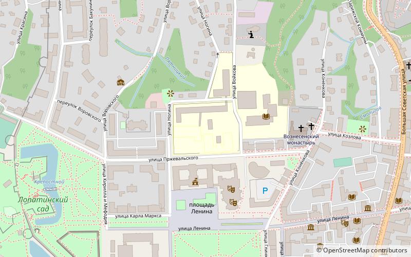 Smolensk State University location map