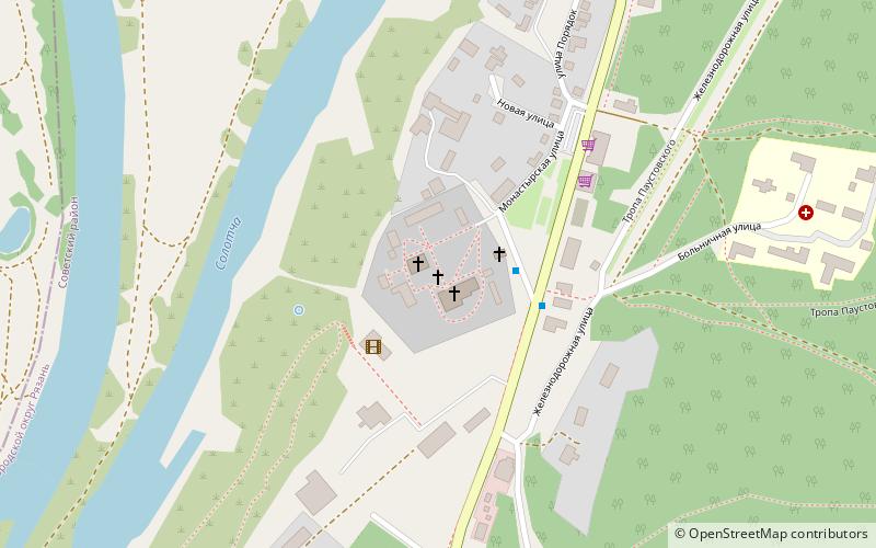 Solotcinskij Rozdestva Bogorodicy monastyr location map