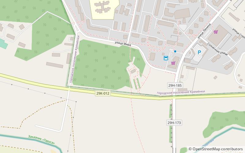 Kremyonki location map