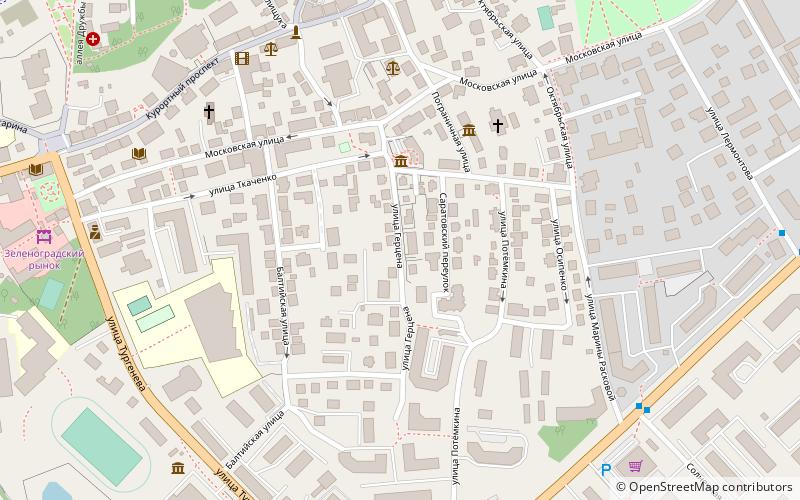 Zielenogradsk location map