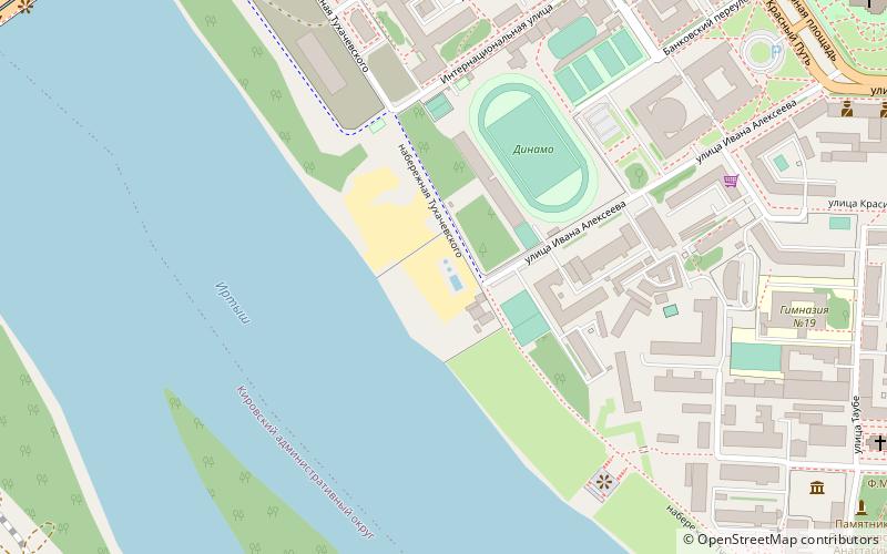 central beach omsk location map