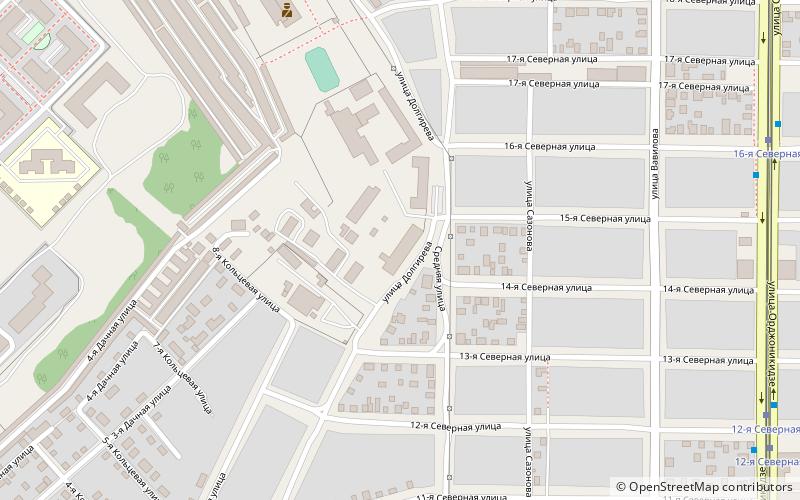 Omsk State Technical University location map