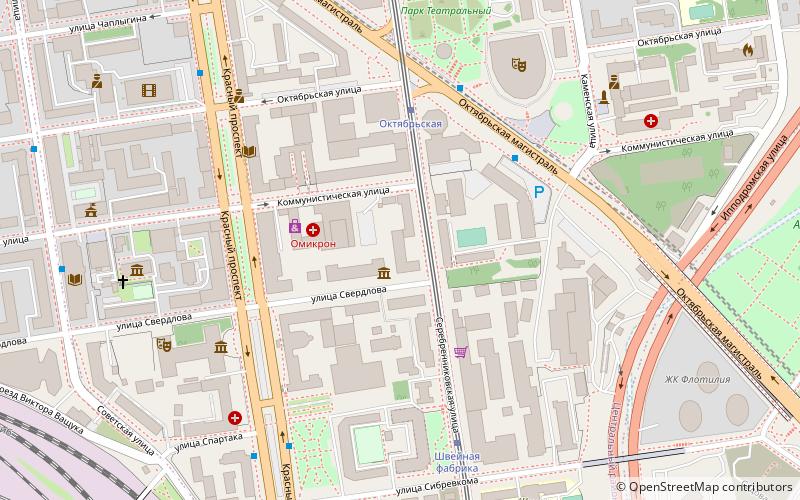 NKVD House location map