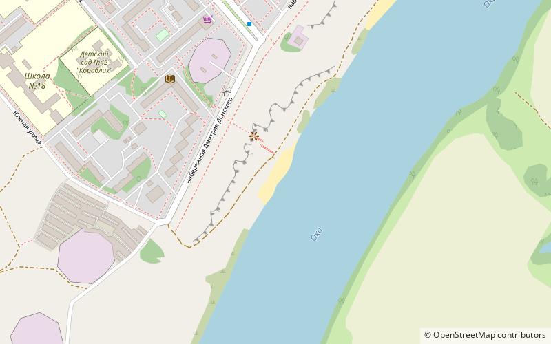 kolycevskij plaz kolomna location map