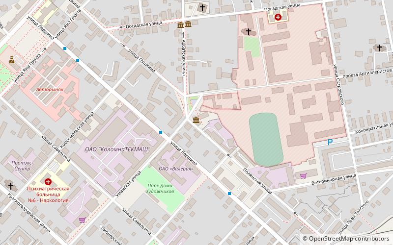 muzejnaa fabrika pastily kolomna location map