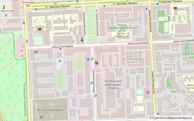 OKNO Gallery location map