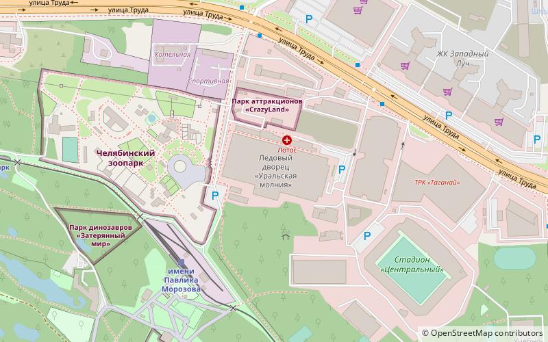 Uralskaja Molnija location map