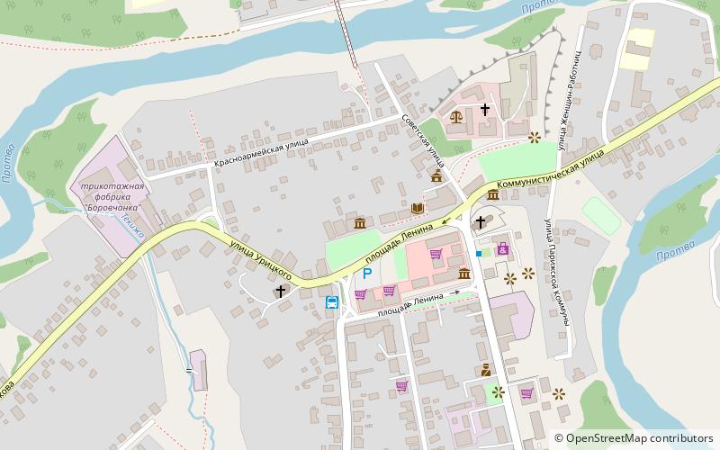 city museum borovsk location map