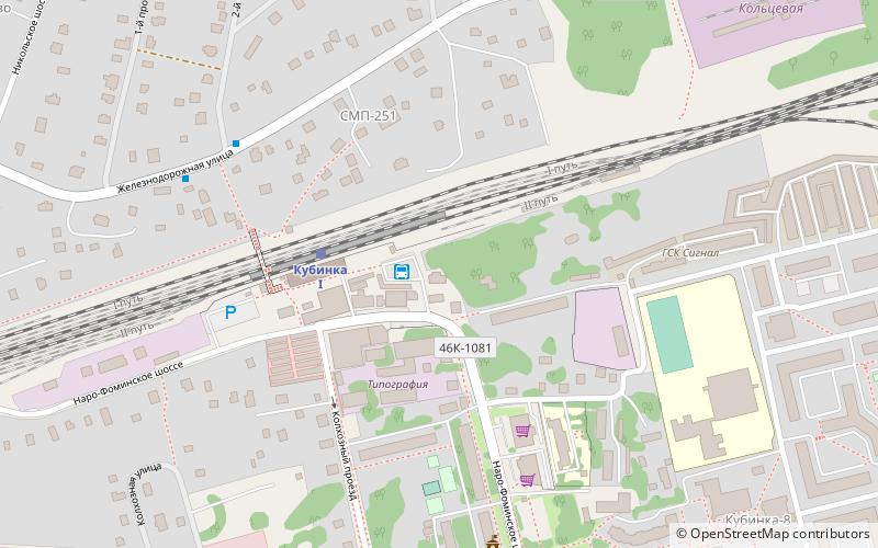 raduga kubinka location map