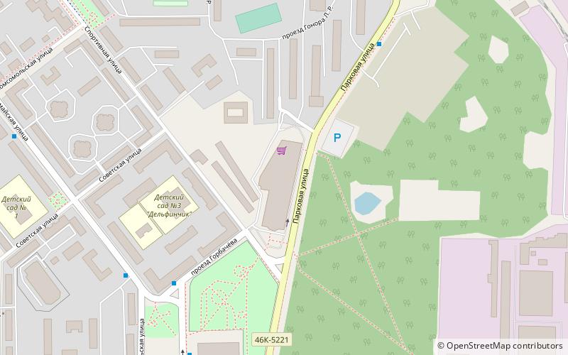 Torgovo-razvlekatelnyj centr Vesna location map