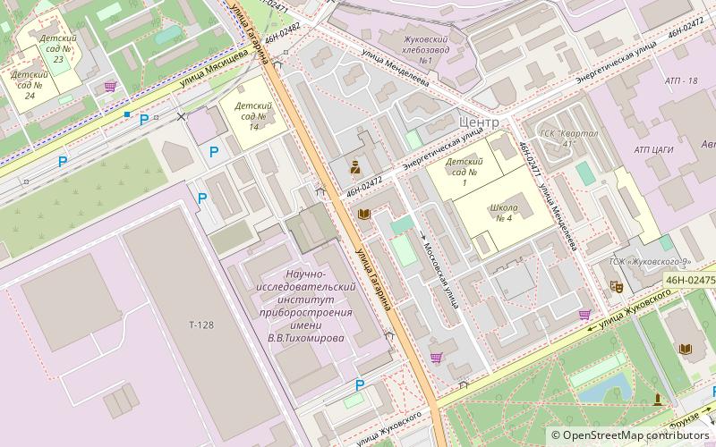 Bescastnov A. G. location map