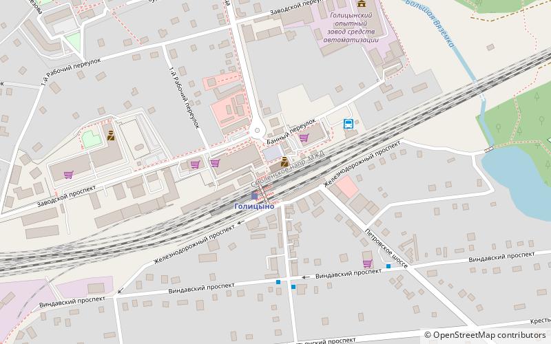 Golicyno location map