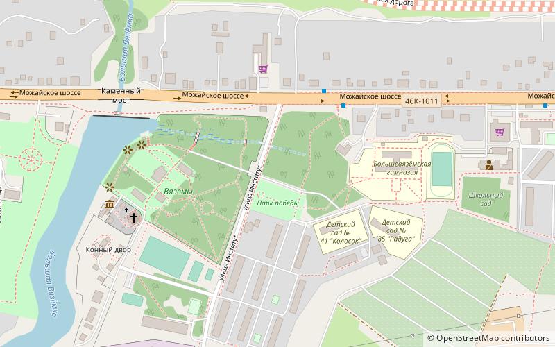 Bolschije Wjasjomy location map