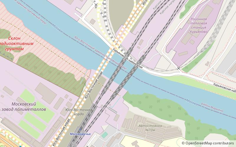 Saburovsky Rail Bridges location map