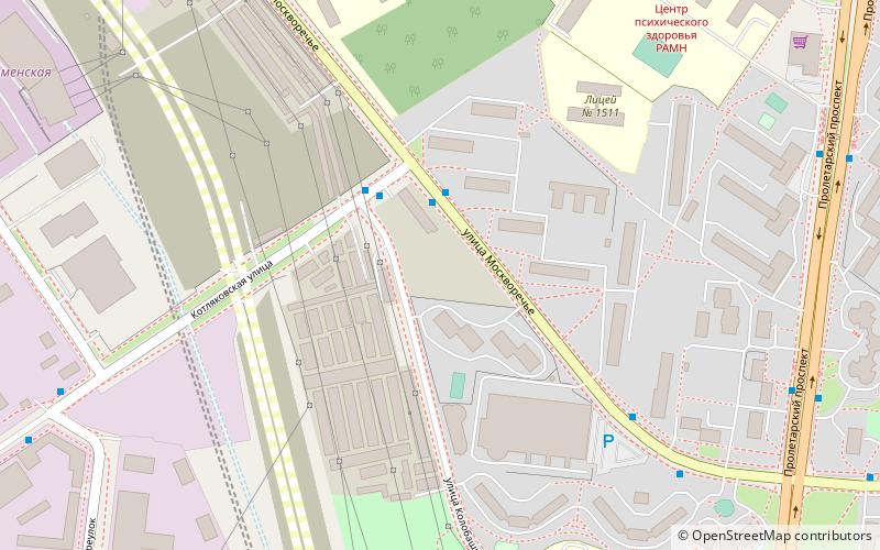 Moskvoretche-Sabourovo location map