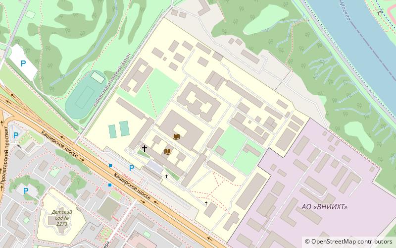 Nationale Forschungsuniversität für Kerntechnik „MIFI“ location map