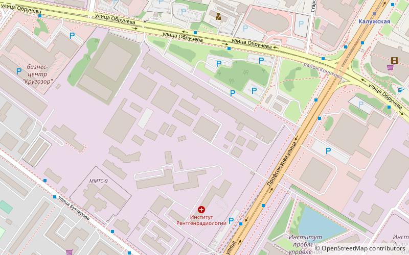 astro space center moscow location map