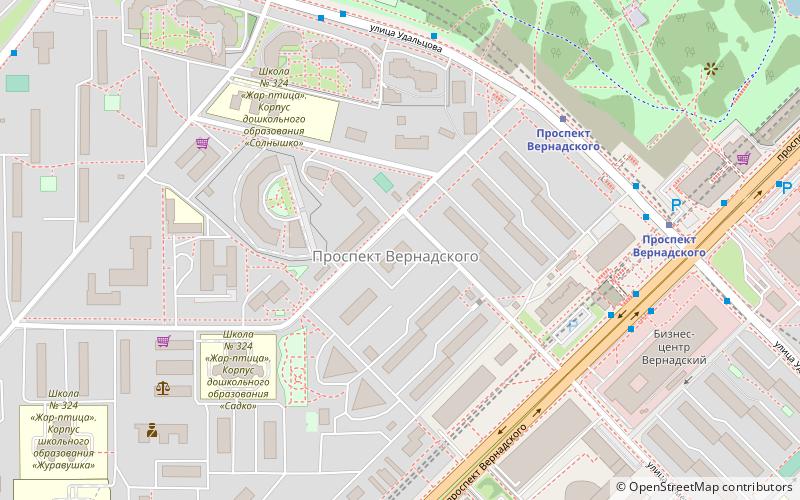 Prospekt Vernadskogo location map