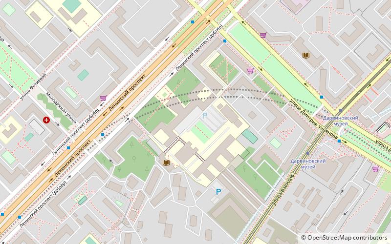 Gubkin Russian State University of Oil and Gas location map
