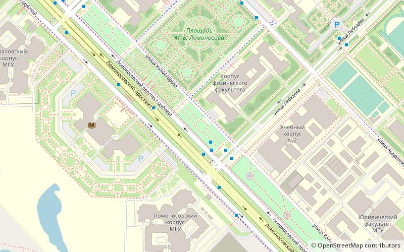 MSU Faculty of History location map