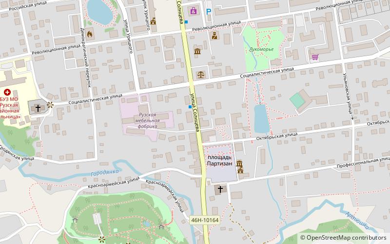 Rusa location map