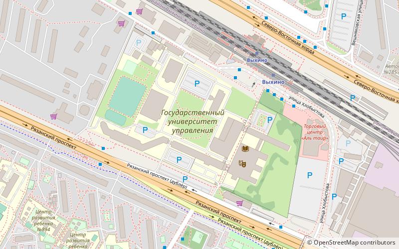 state university of management moscow location map