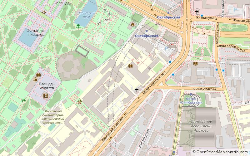 National University of Science and Technology MISiS location map