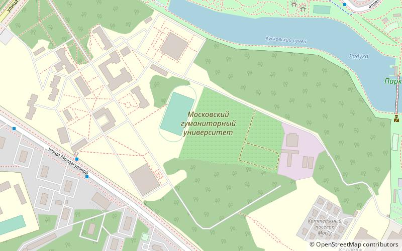 Moscow University for the Humanities location map